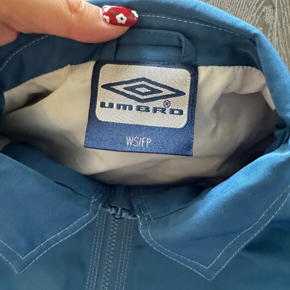 UMBRO CROP ZIPPER SPORT JACKET SIZE S - Picture 5 of 9